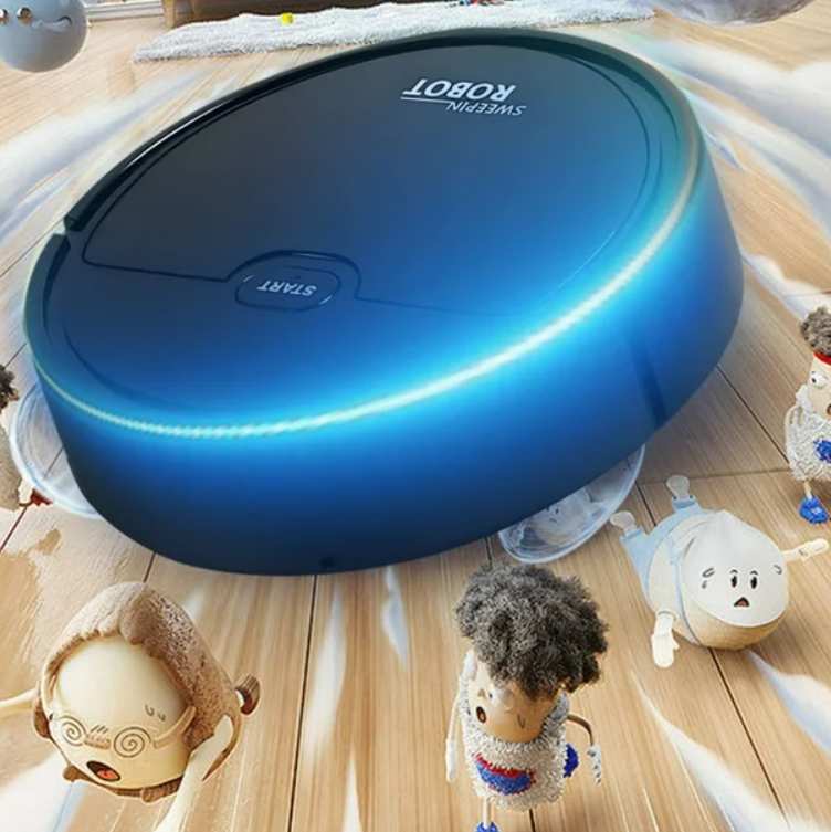 Robot Aspirador Sweepin Robot NO.8088 Recargable USB | Aspira, Barre y Elimina el Polvo Automáticamente
