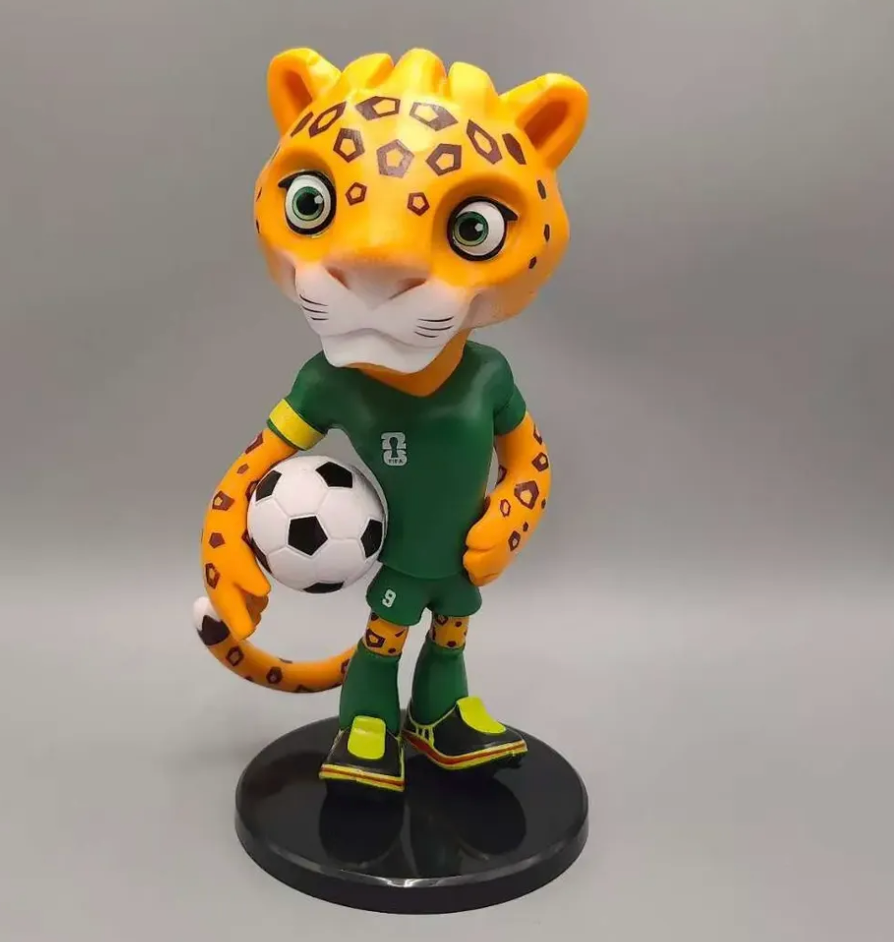 Figuras Coleccionables Copa Mundial de Fútbol 2026 – Mascotas Futboleras de 15 cm