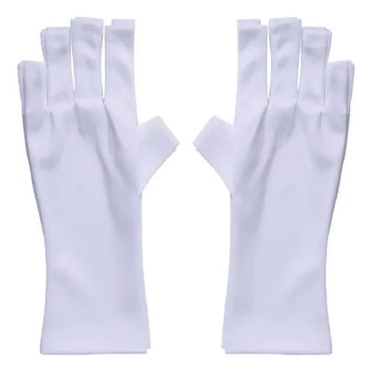 Guantes Protectores UV para Uñas en Gel – 2 Piezas | Protección Contra Lámparas LED/UV